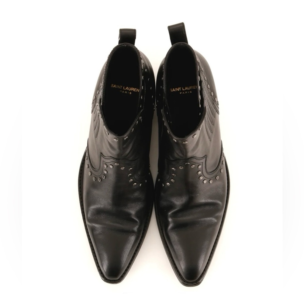 Saint Laurent Dakota Studded Chelsea Boot